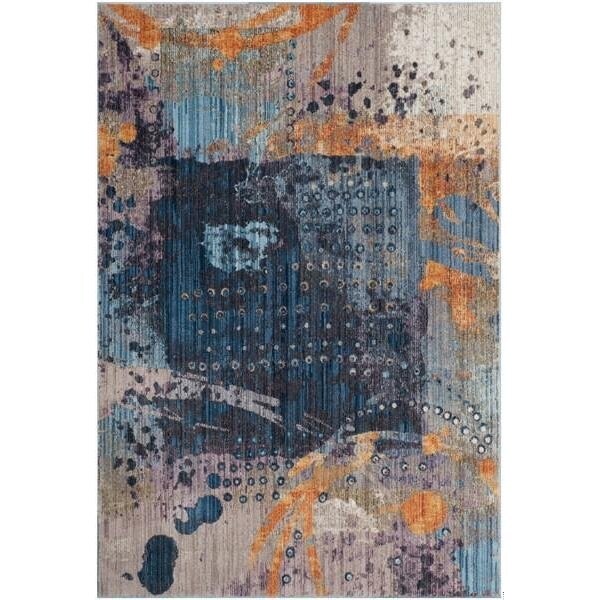 Safavieh 4 x 6 ft. Bristol Power Loomed Medium Rectangle Area Rug, Multi-Color BTL355M-4 - main